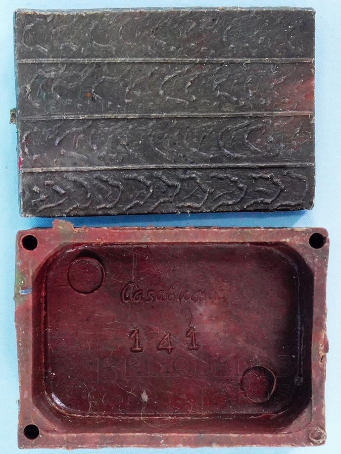 Brinquedos Antigos - Casablanca e Gulliver - Caixa Pequena Casablanca numerada 141 Primeiro Conjunto Caravana Ano 1964

